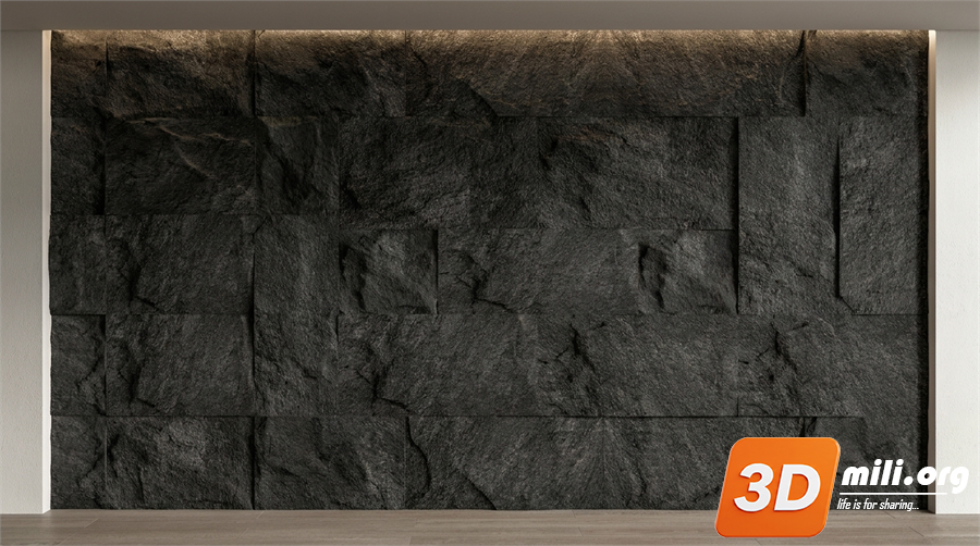 Stone Wall Skp Files